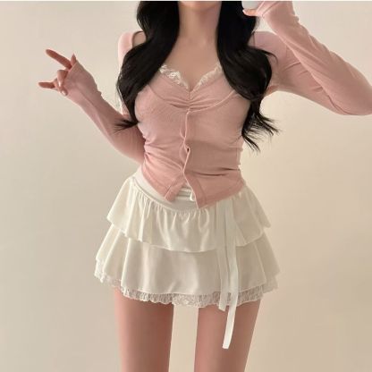[Preorder 1st Drop Price] C1406 Rosethra Lace Top