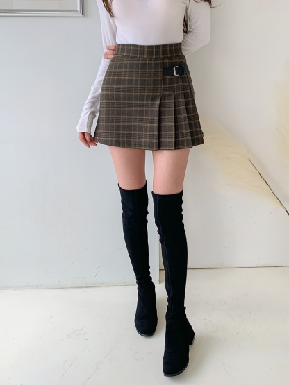C1501 Checkmate Crush Skirt