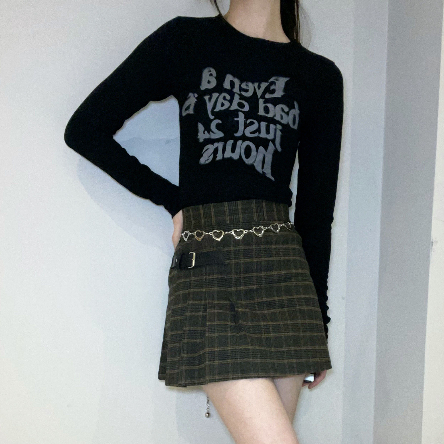 Checkmate Crush Skirt