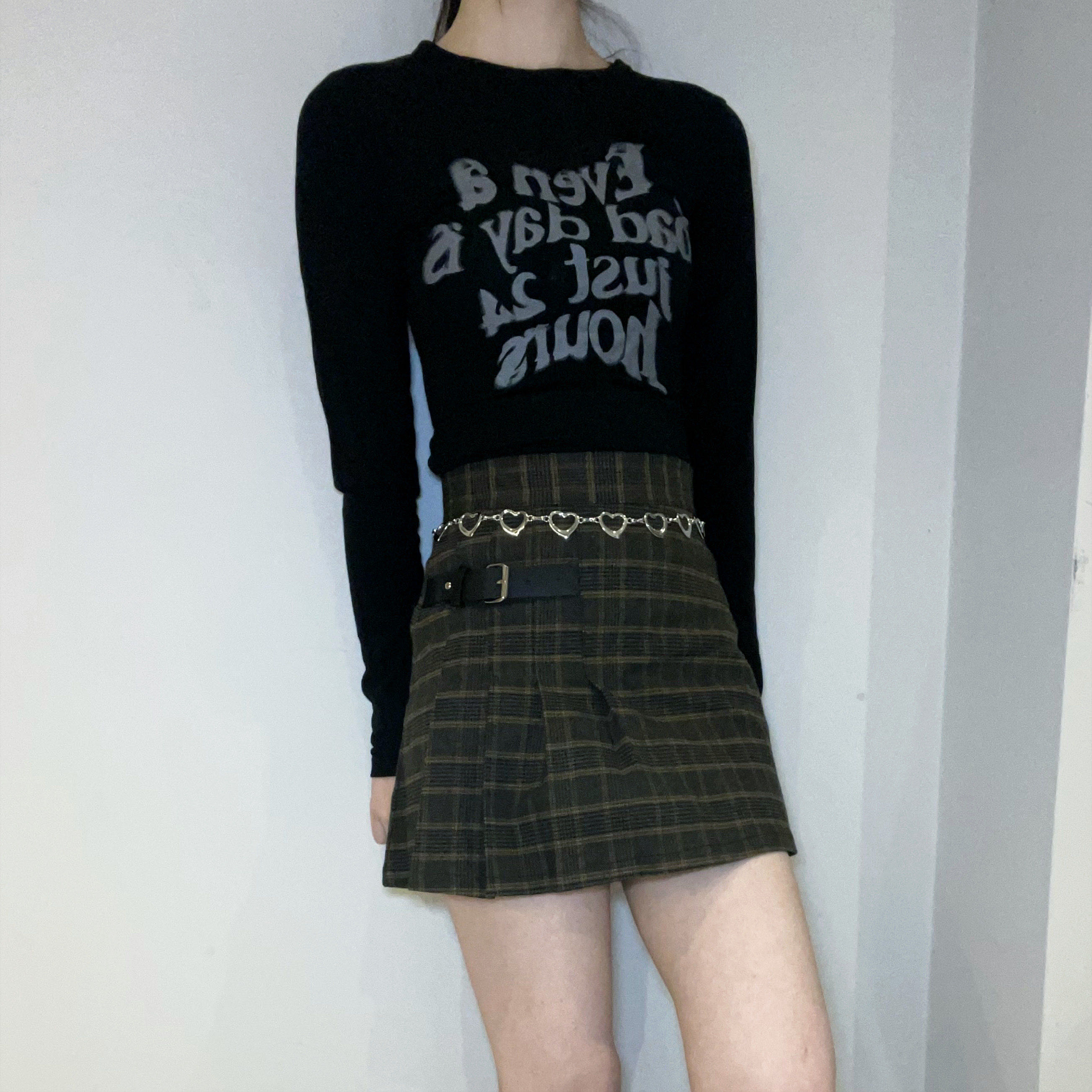 Checkmate Crush Skirt