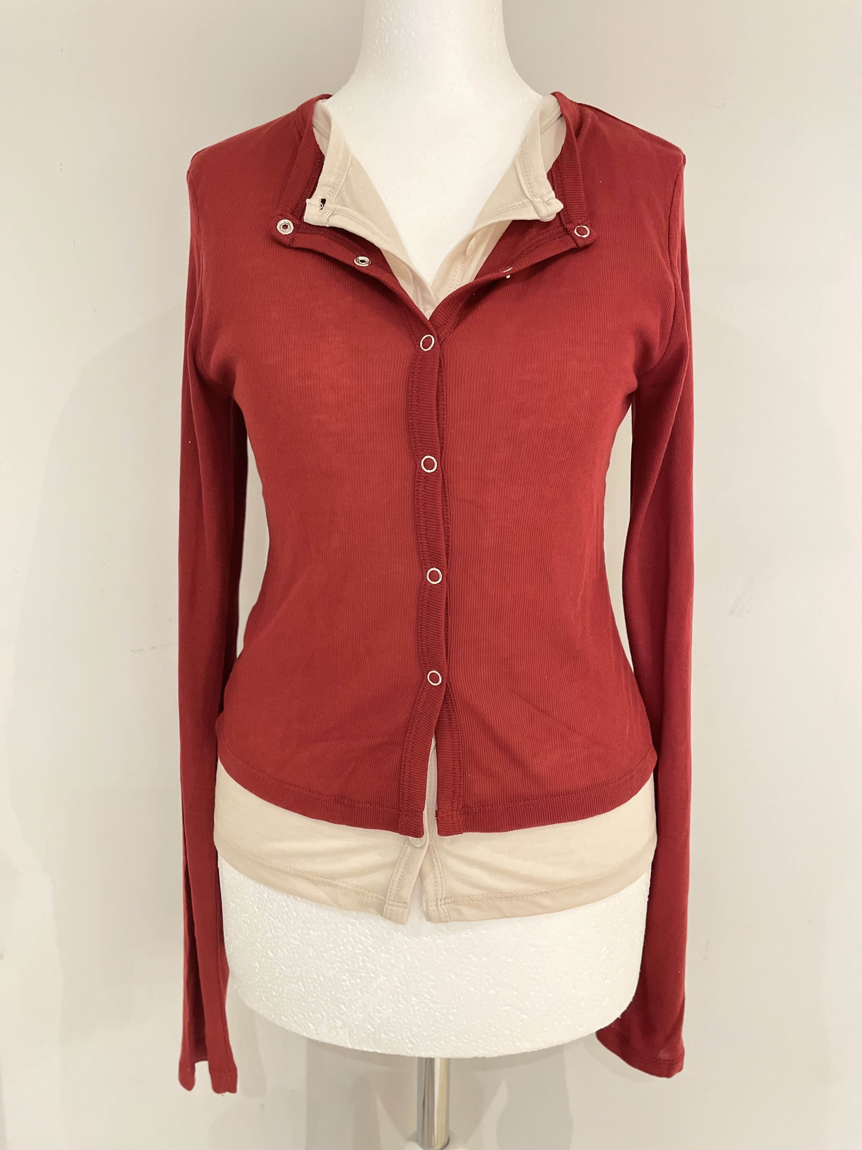 Inner Layering Knit Cardigan