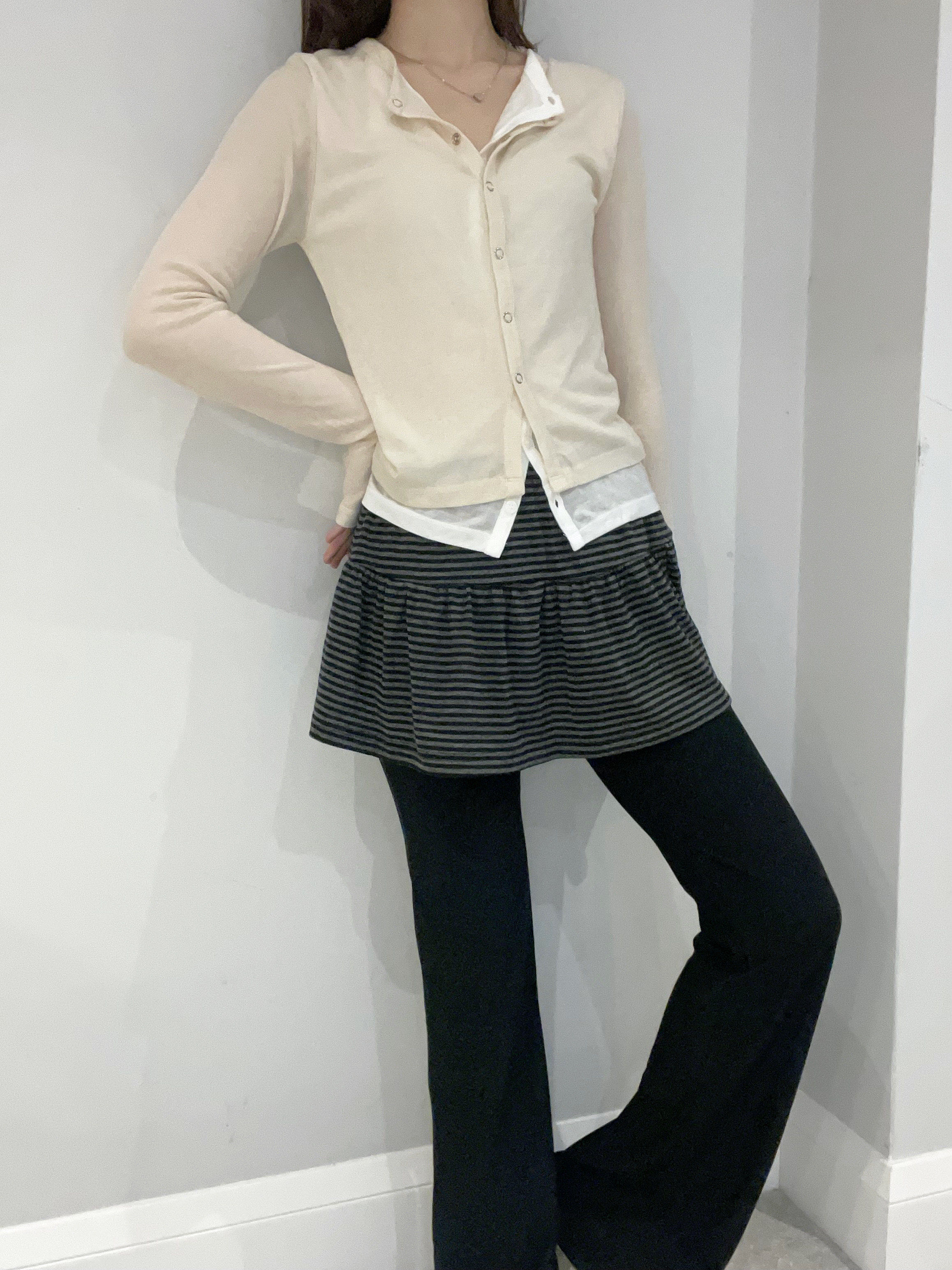 Inner Layering Knit Cardigan