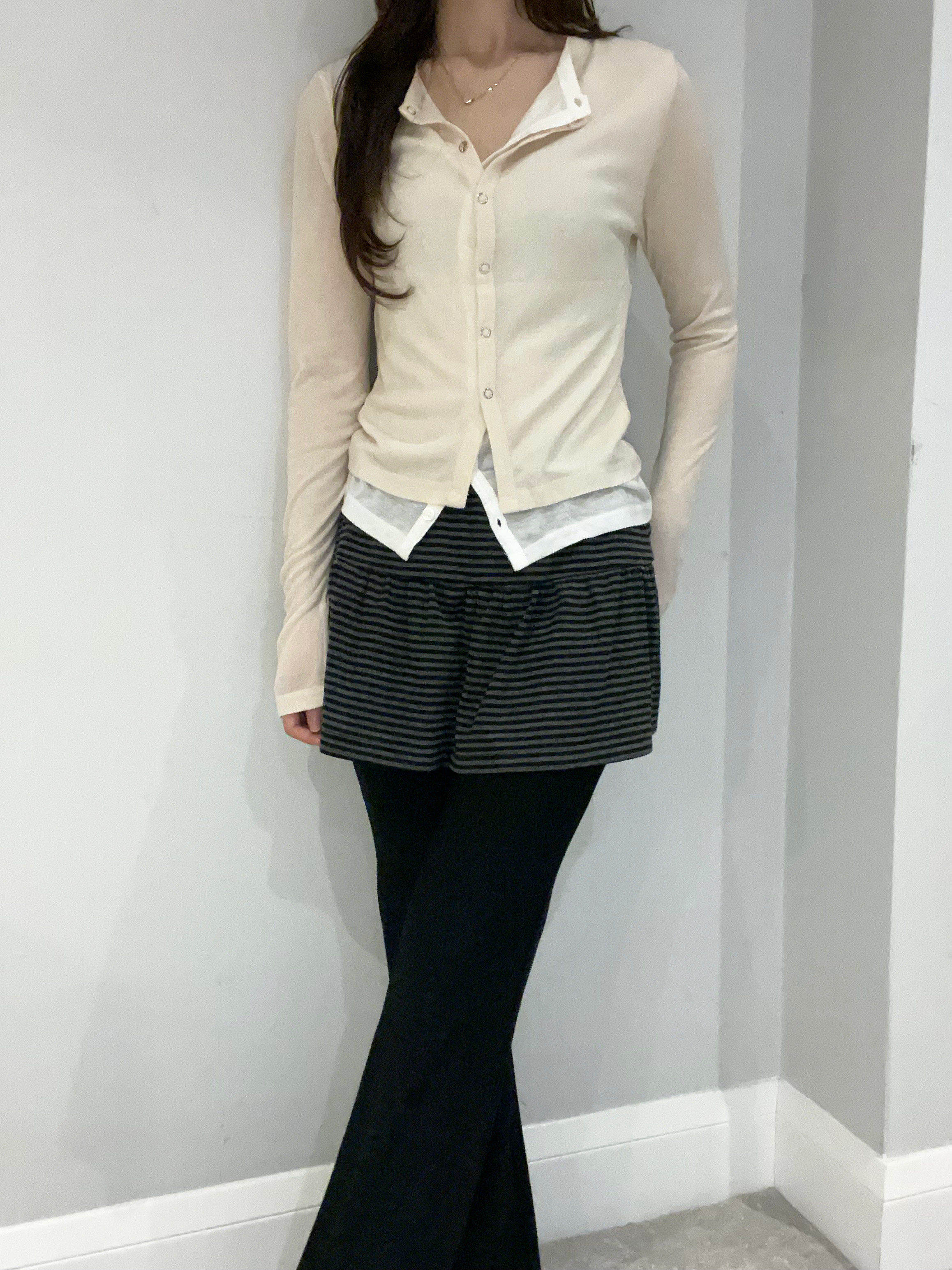 Inner Layering Knit Cardigan