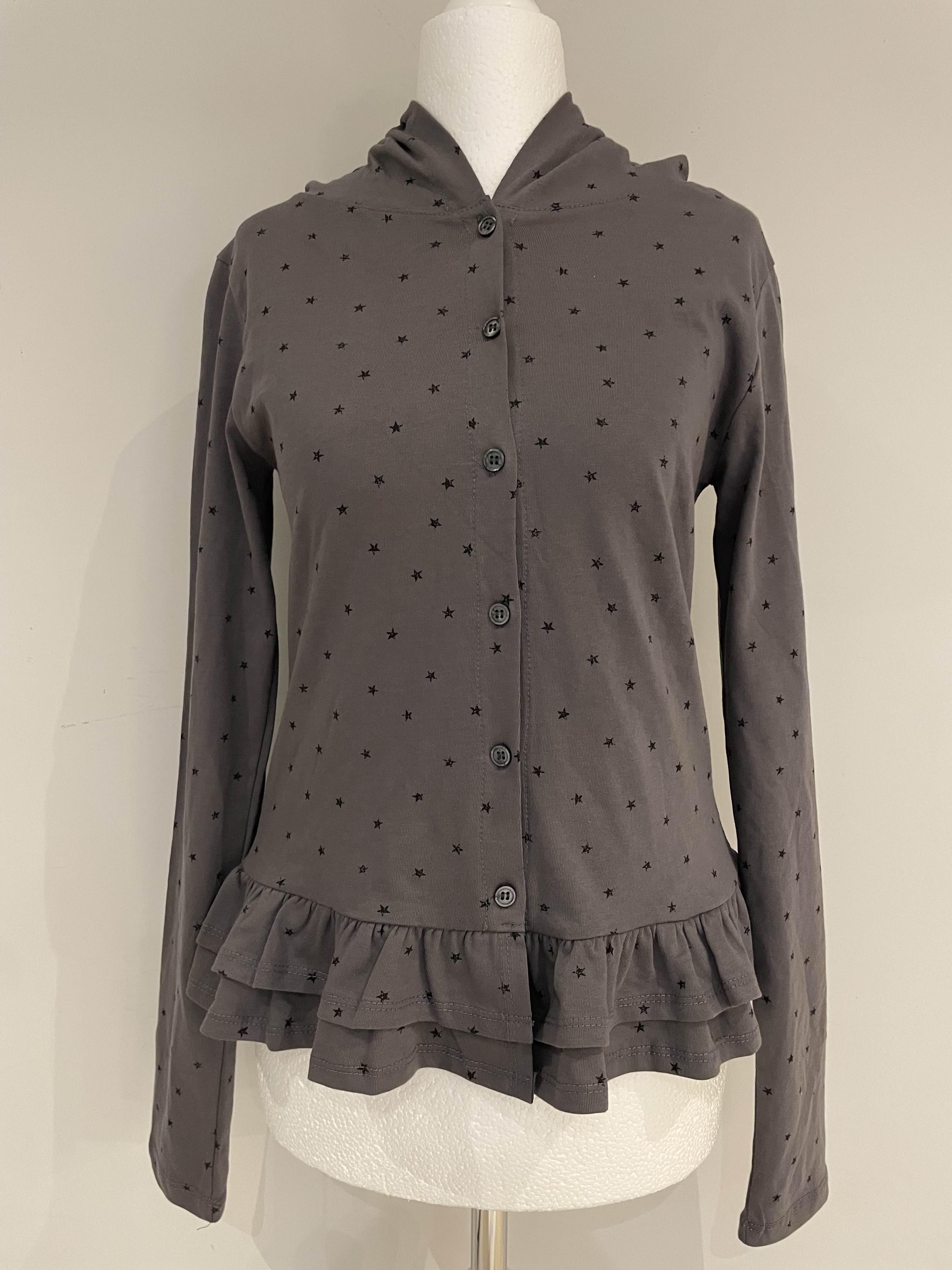 Stardust Frill Hem Hoodie