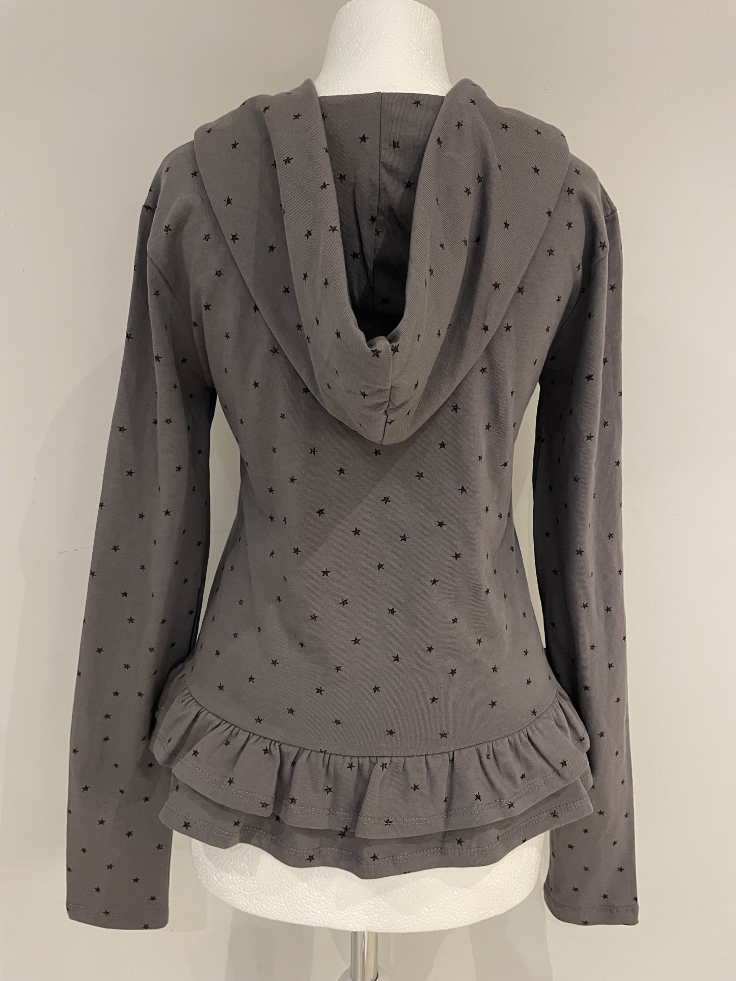 Stardust Frill Hem Hoodie