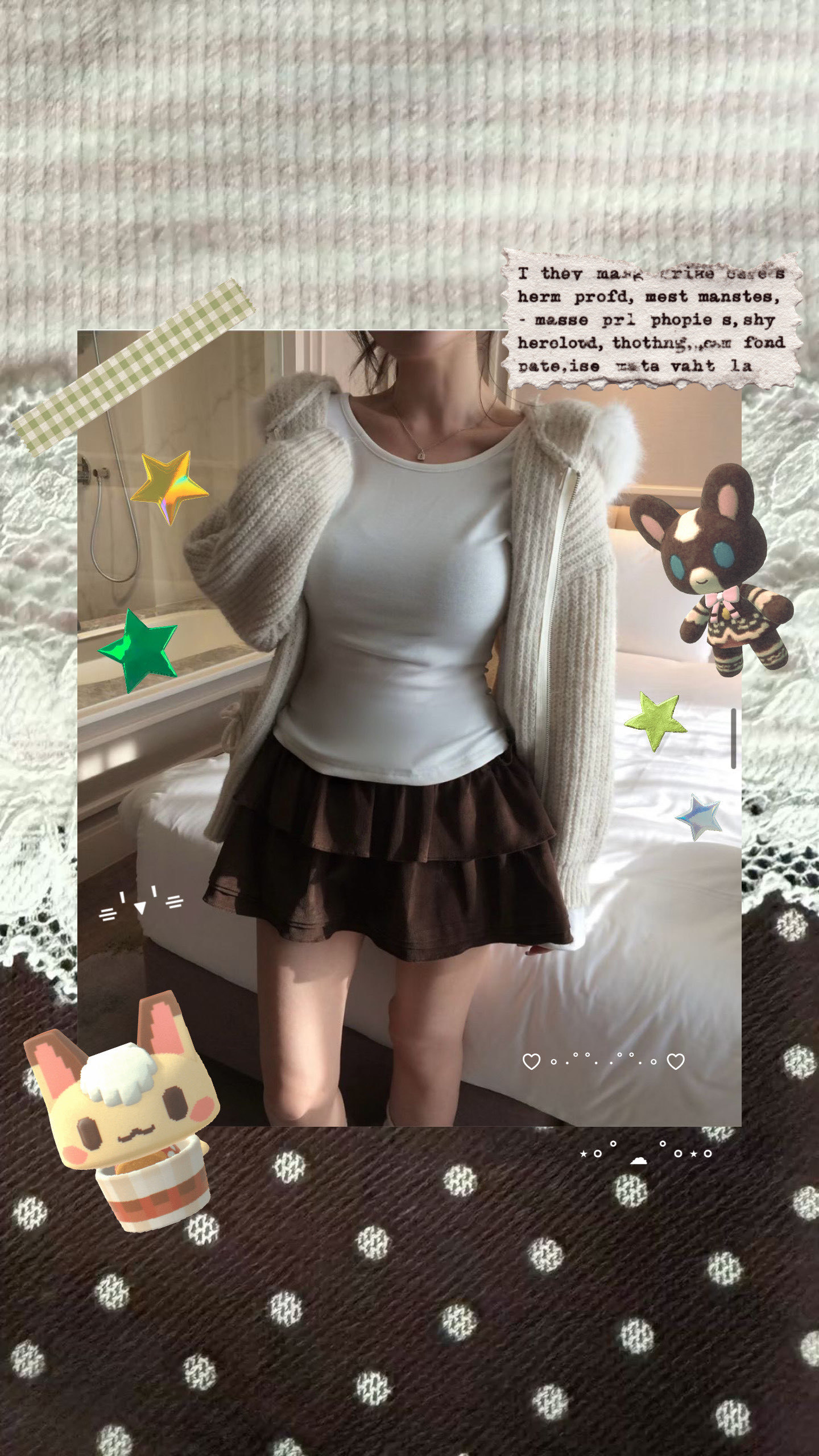 [WEBSITE EXCLUSIVE] C1607 Playful Daydream Skirt