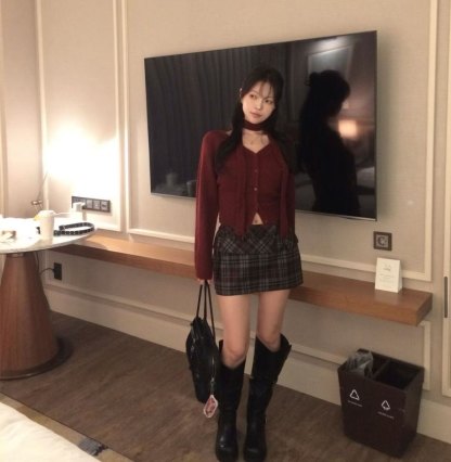 [Preorder 1st Drop Price] C1608 Academic Plaid Mini Skirt