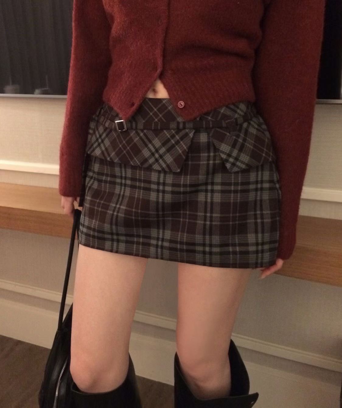 [Preorder 1st Drop Price] C1608 Academic Plaid Mini Skirt