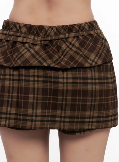 [Preorder 1st Drop Price] C1608 Academic Plaid Mini Skirt