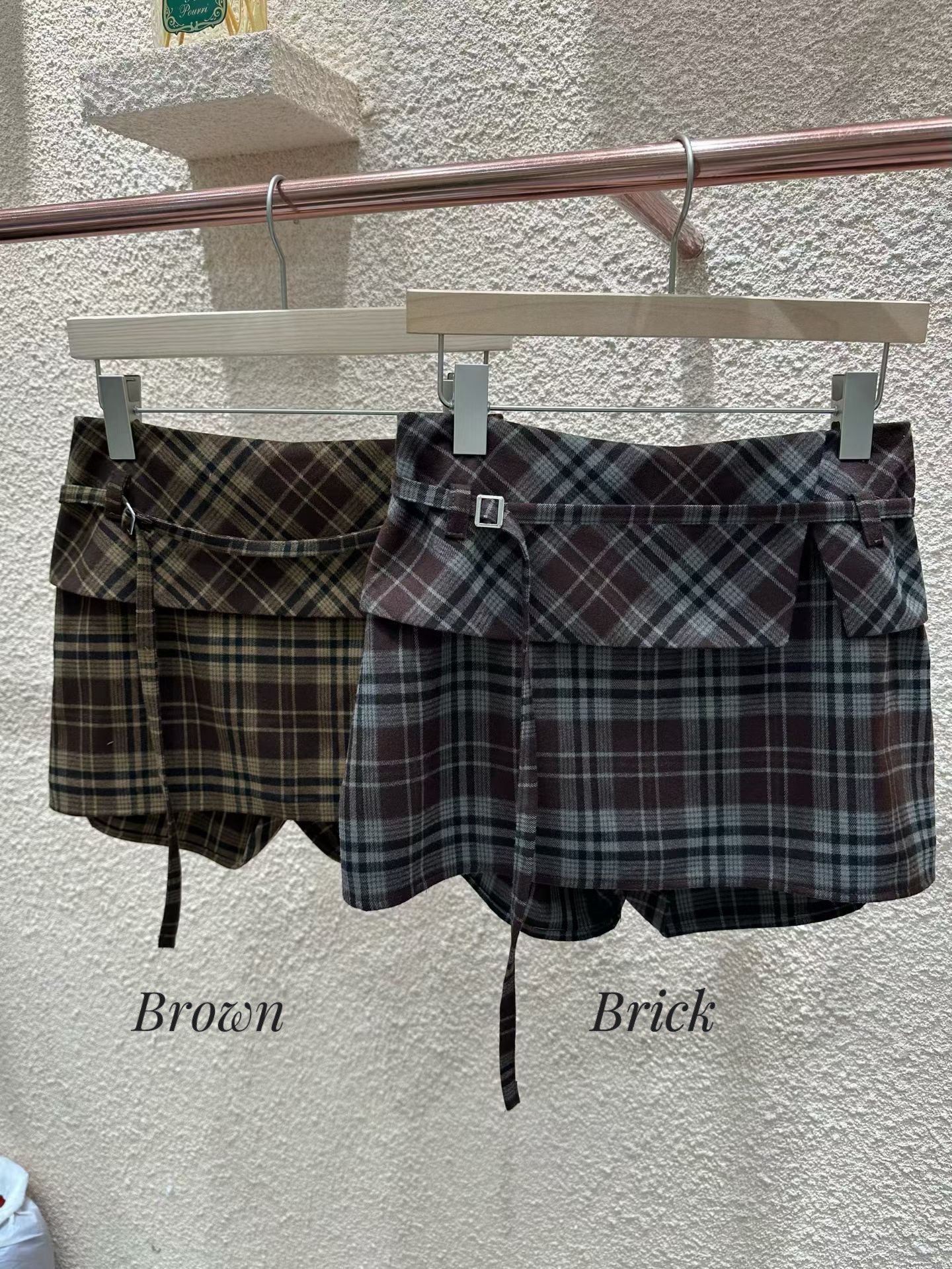 [Preorder 1st Drop Price] C1608 Academic Plaid Mini Skirt