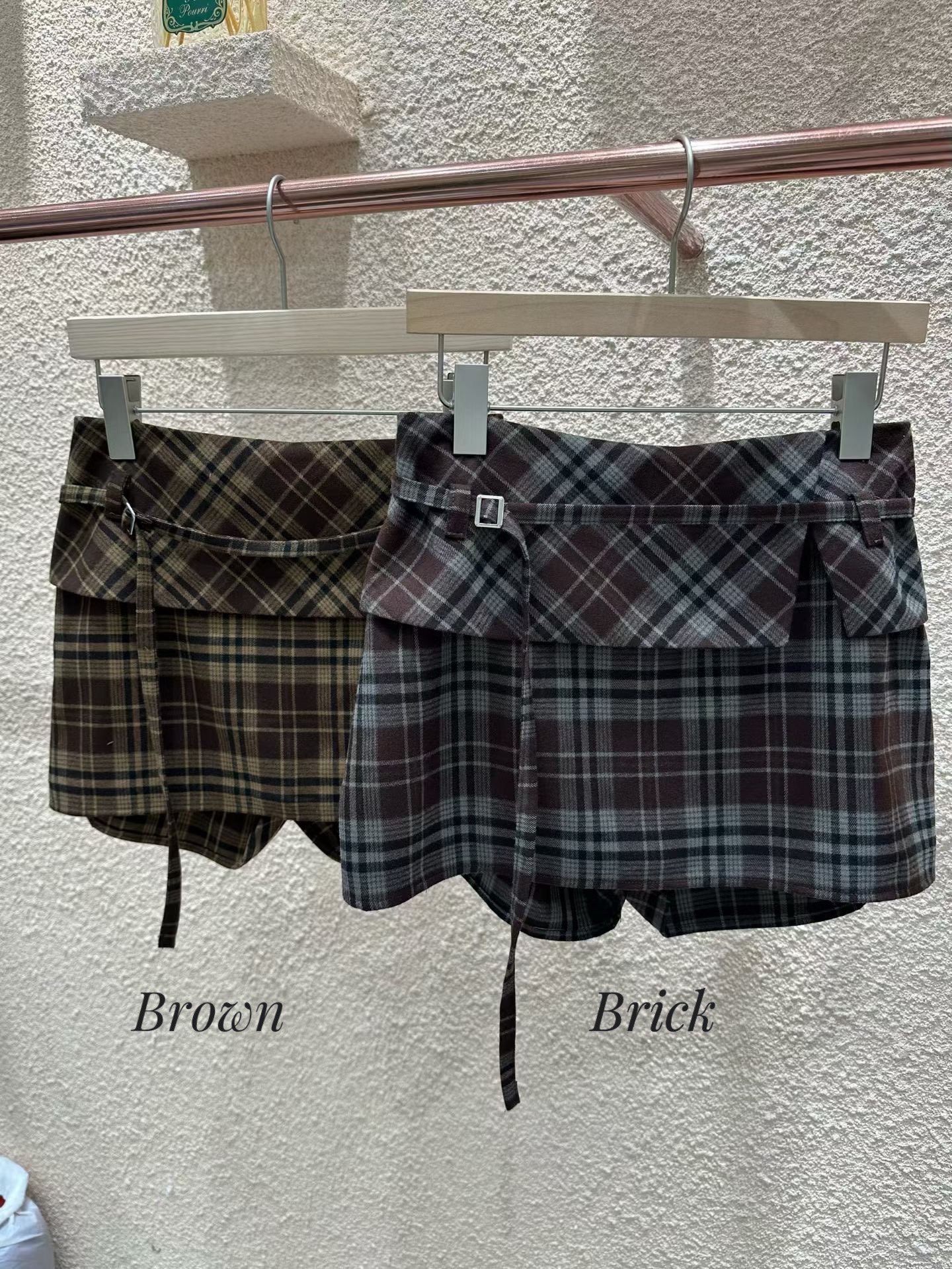 [Preorder 1st Drop Price] C1608 Academic Plaid Mini Skirt