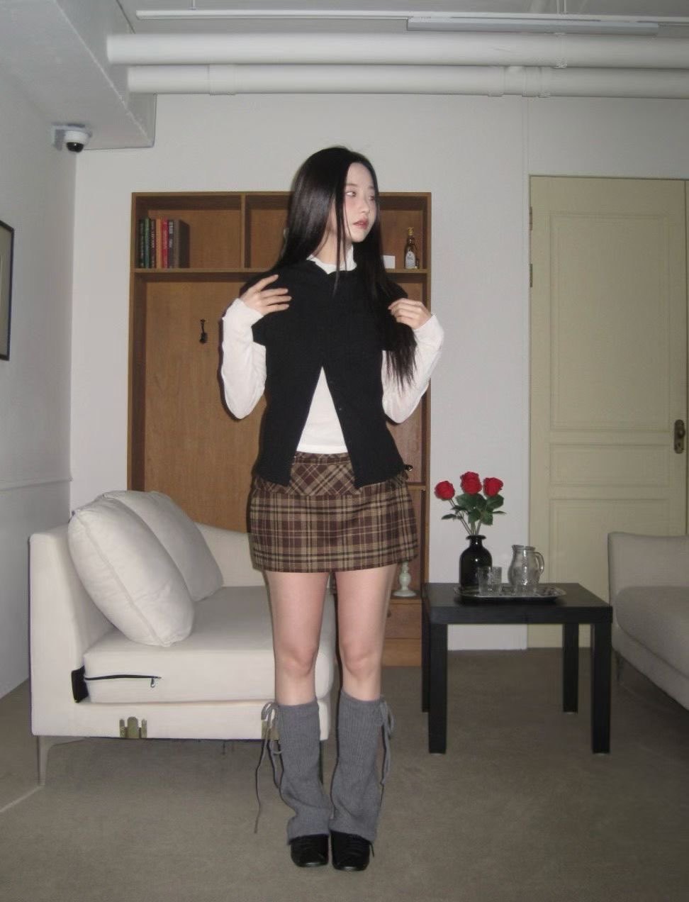 [Preorder 1st Drop Price] C1608 Academic Plaid Mini Skirt