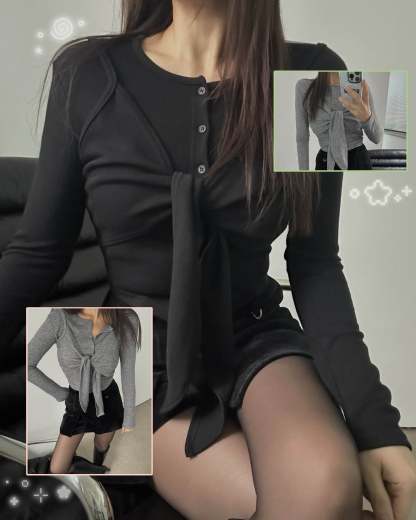 [Preorder 1st Drop Price] C1801 Bowline Layered Top