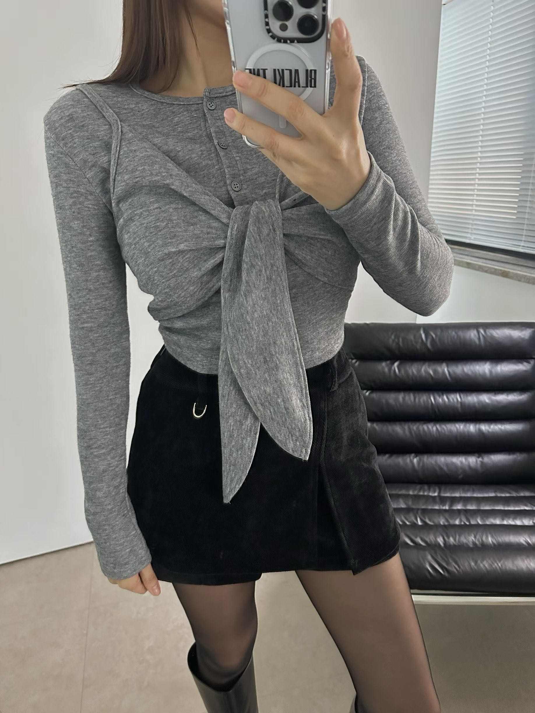 [Preorder 1st Drop Price] C1801 Bowline Layered Top