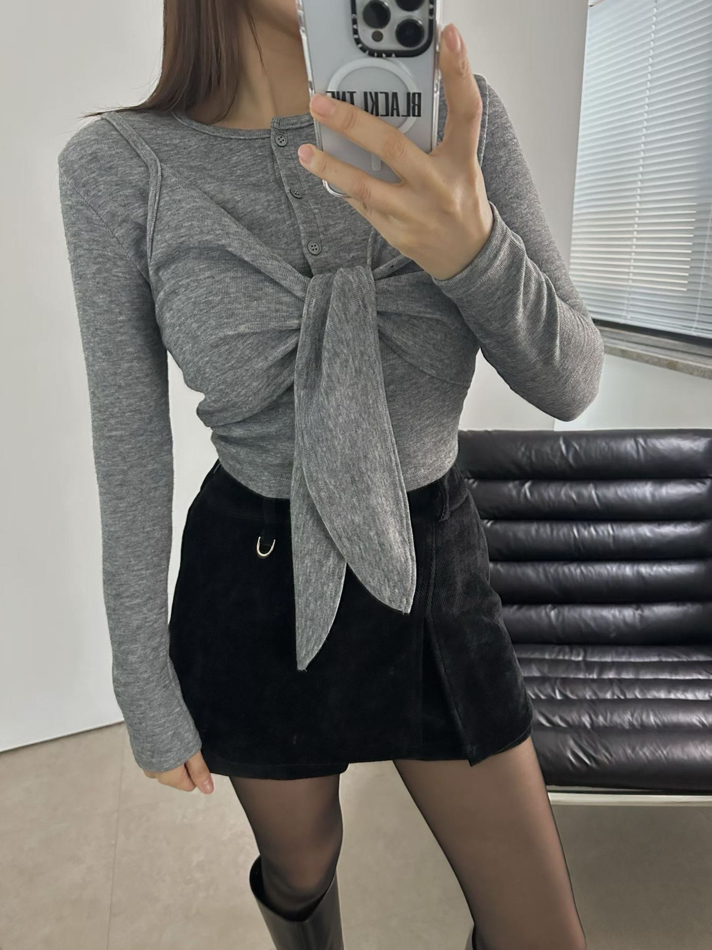 [Preorder 1st Drop Price] C1801 Bowline Layered Top