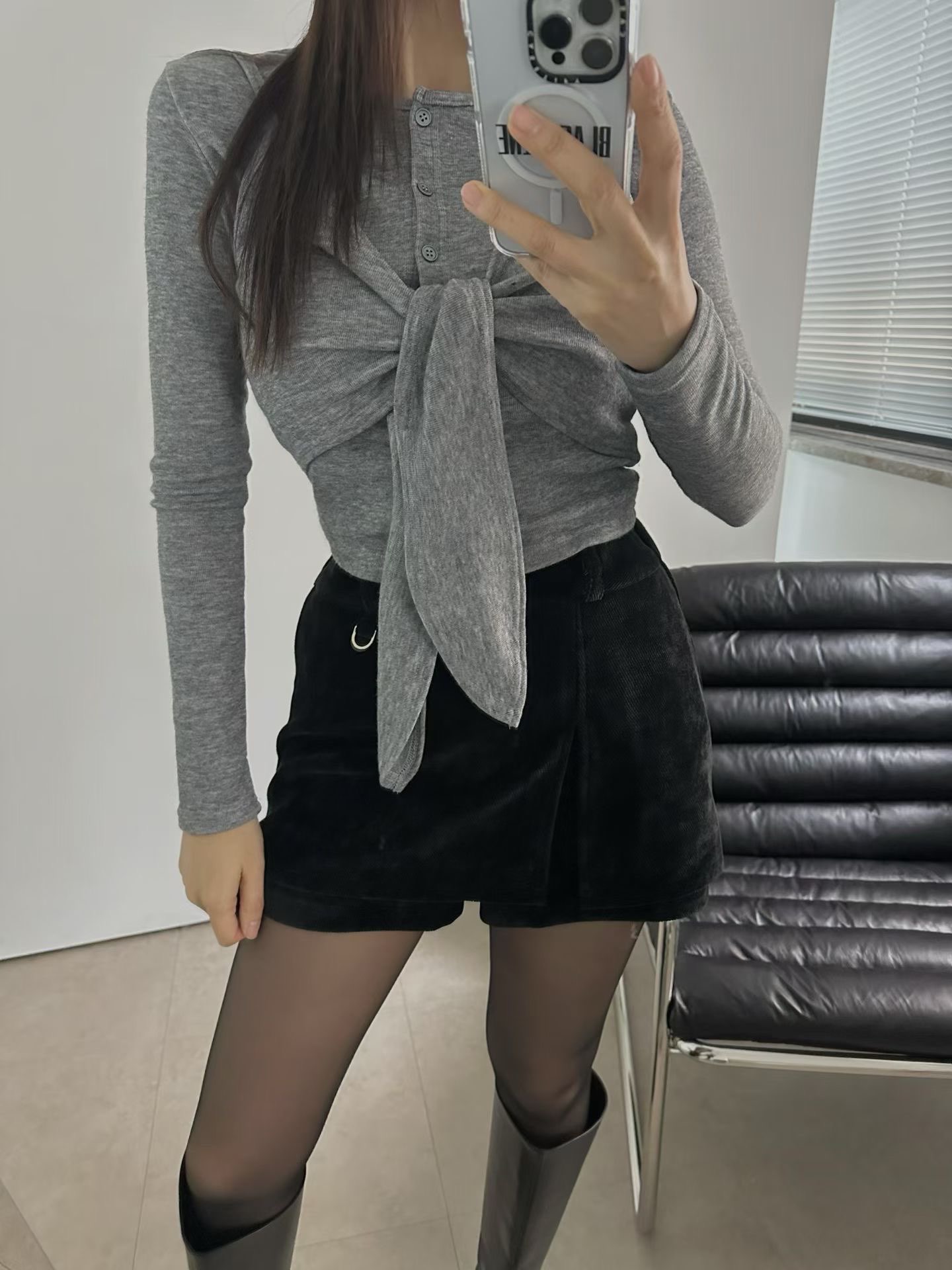 [Preorder 1st Drop Price] C1801 Bowline Layered Top