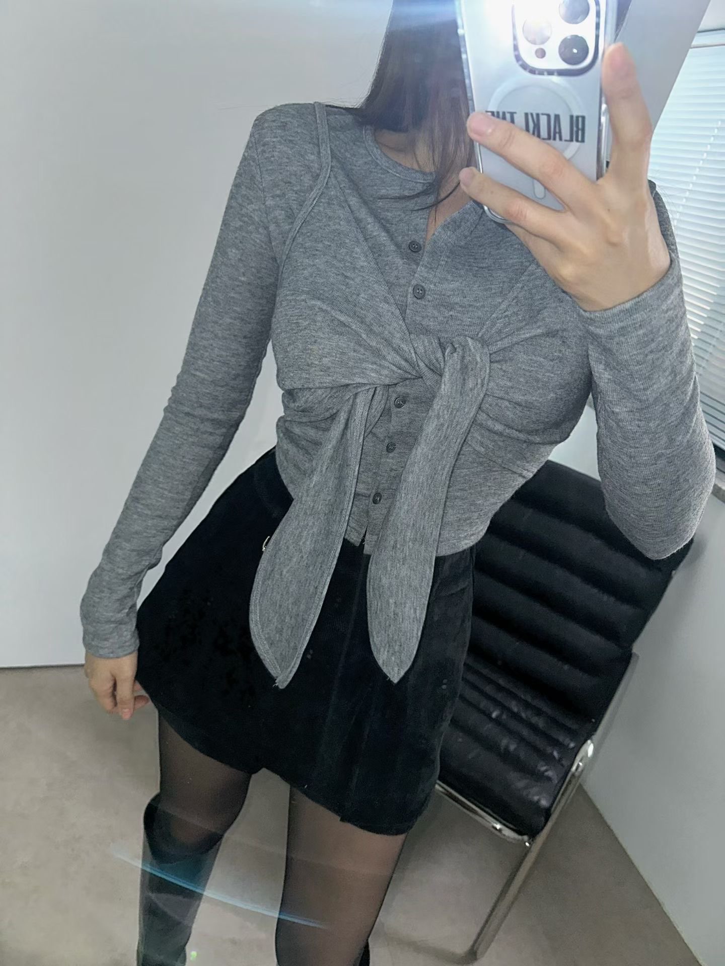 [Preorder 1st Drop Price] C1801 Bowline Layered Top