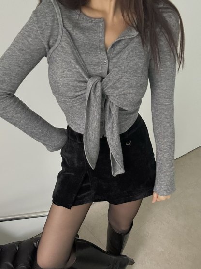 [Preorder 1st Drop Price] C1801 Bowline Layered Top