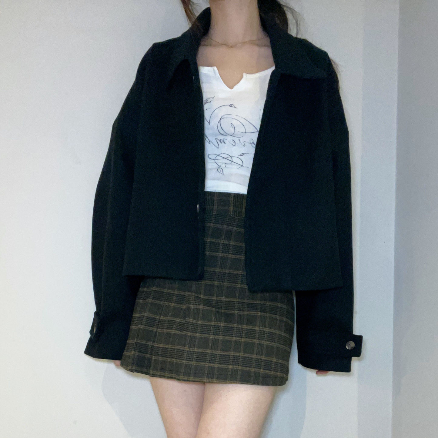 C1901 British Chic Wool Coat