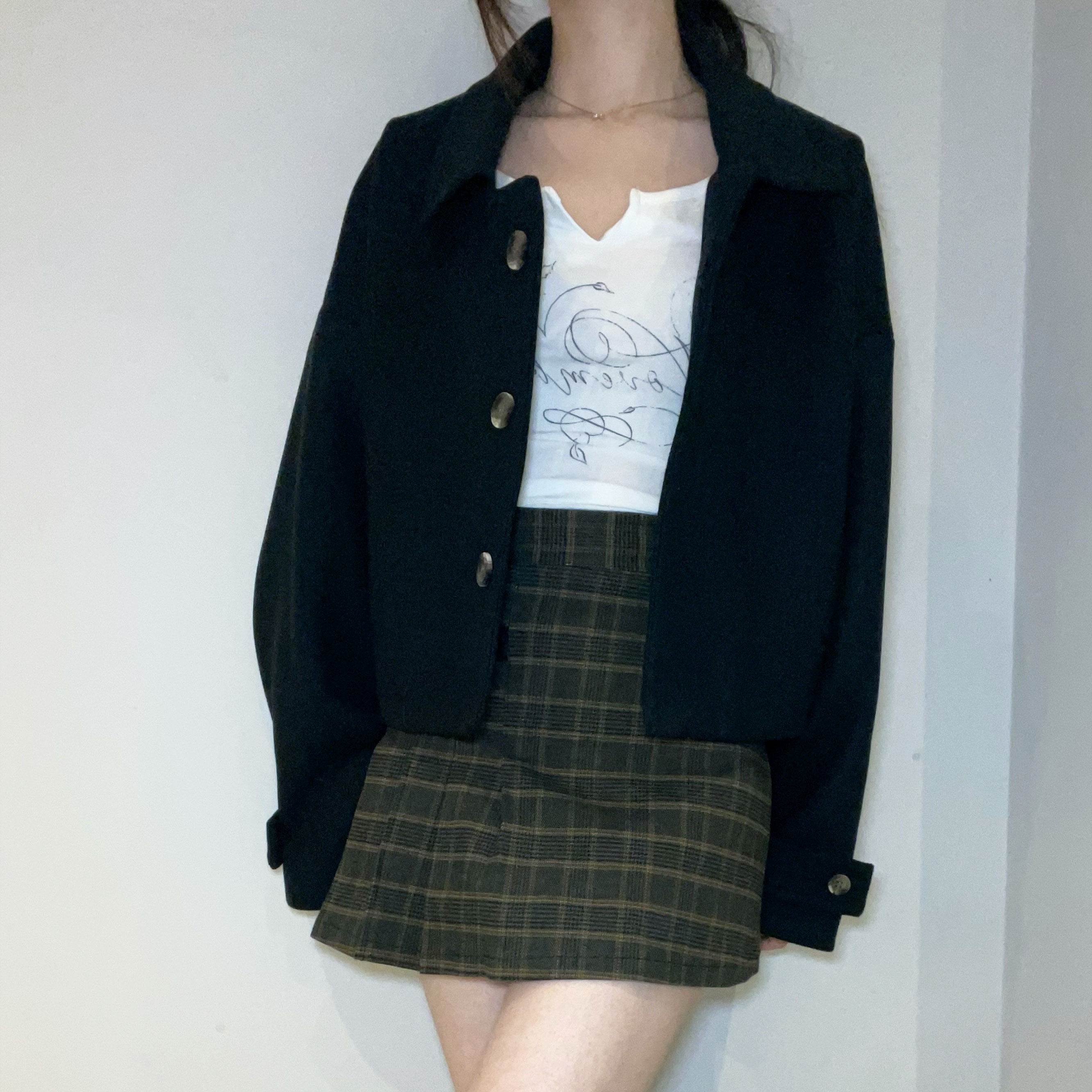 C1901 British Chic Wool Coat