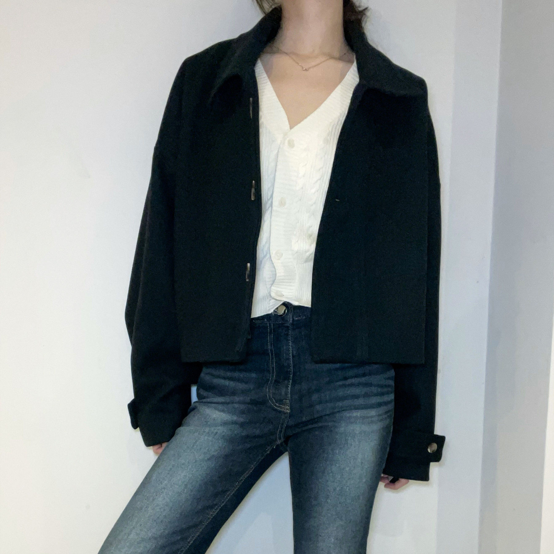 C1901 British Chic Wool Coat