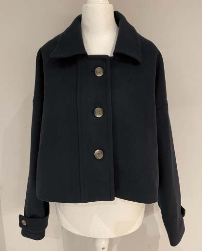 C1901 British Chic Wool Coat