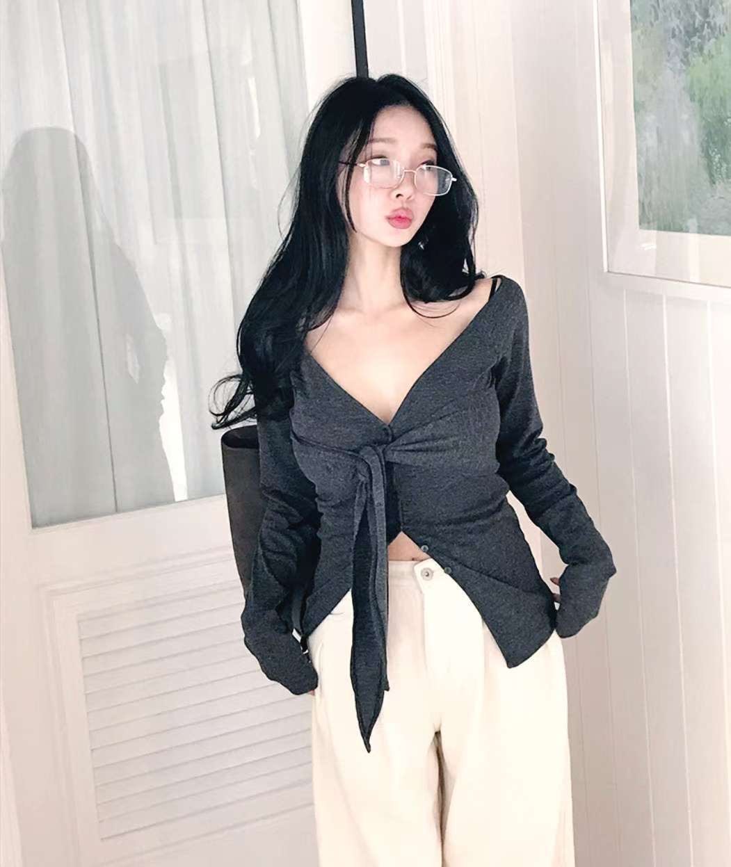 [Preorder 1st Drop Price] C2002 Soft Wrap Cardigan
