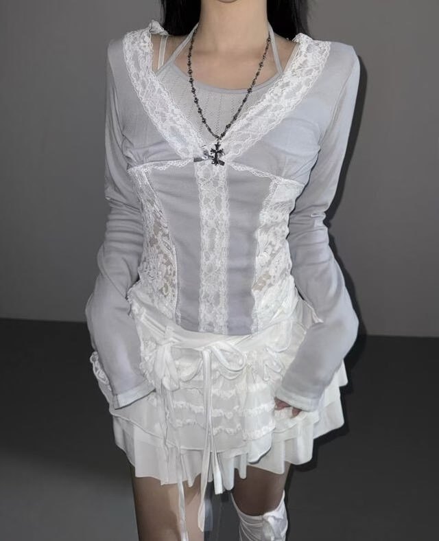 [WEBSITE EXCLUSIVE] C2101 Balletcore Layered Top