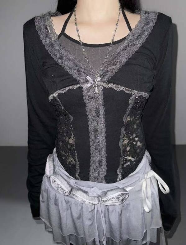 [WEBSITE EXCLUSIVE] C2101 Balletcore Layered Top