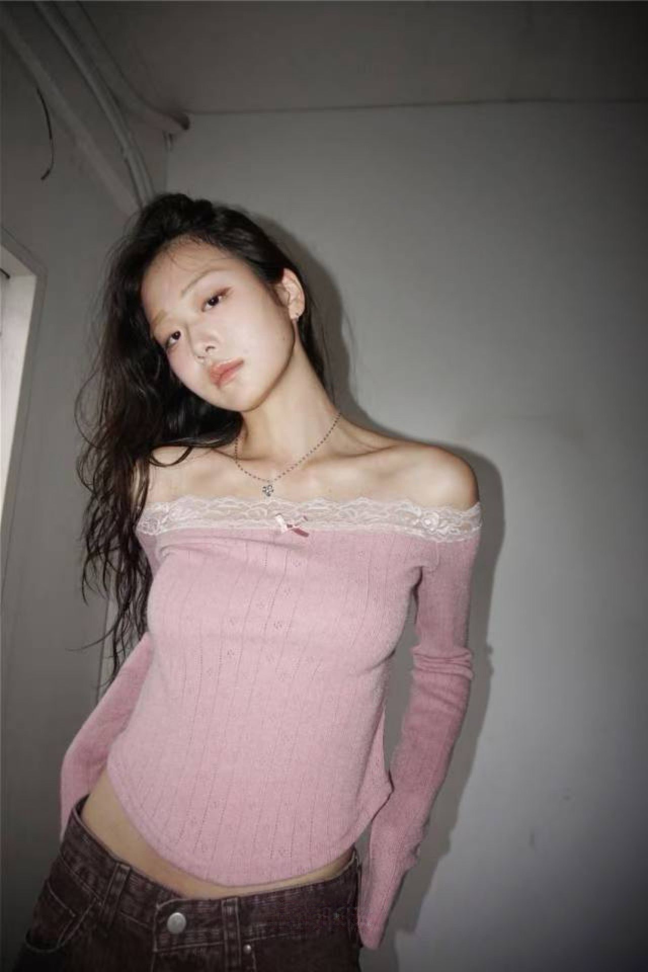 [Preorder 1st Drop Price] C2103 Lace Whisper Top