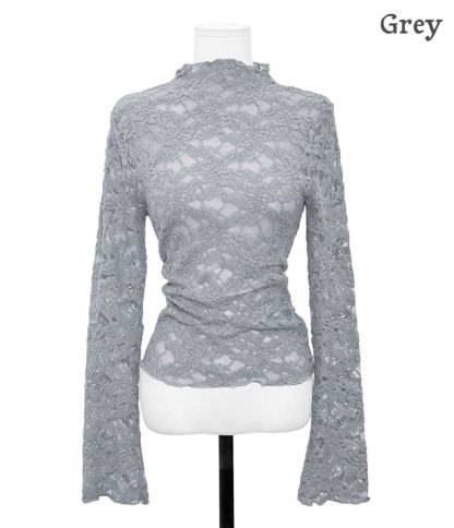 [Preorder 1st Drop Price] C2104 Floral Sheered Top