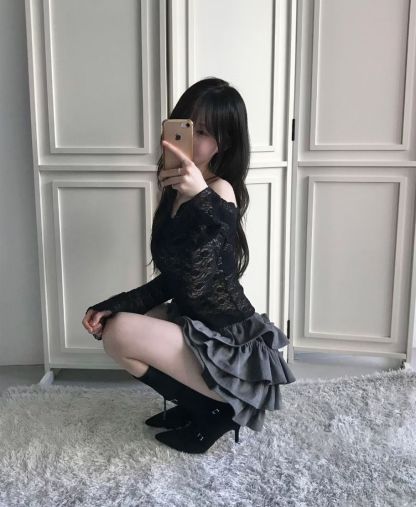 [Preorder 1st Drop Price] C2105 Balletcore Lace Top