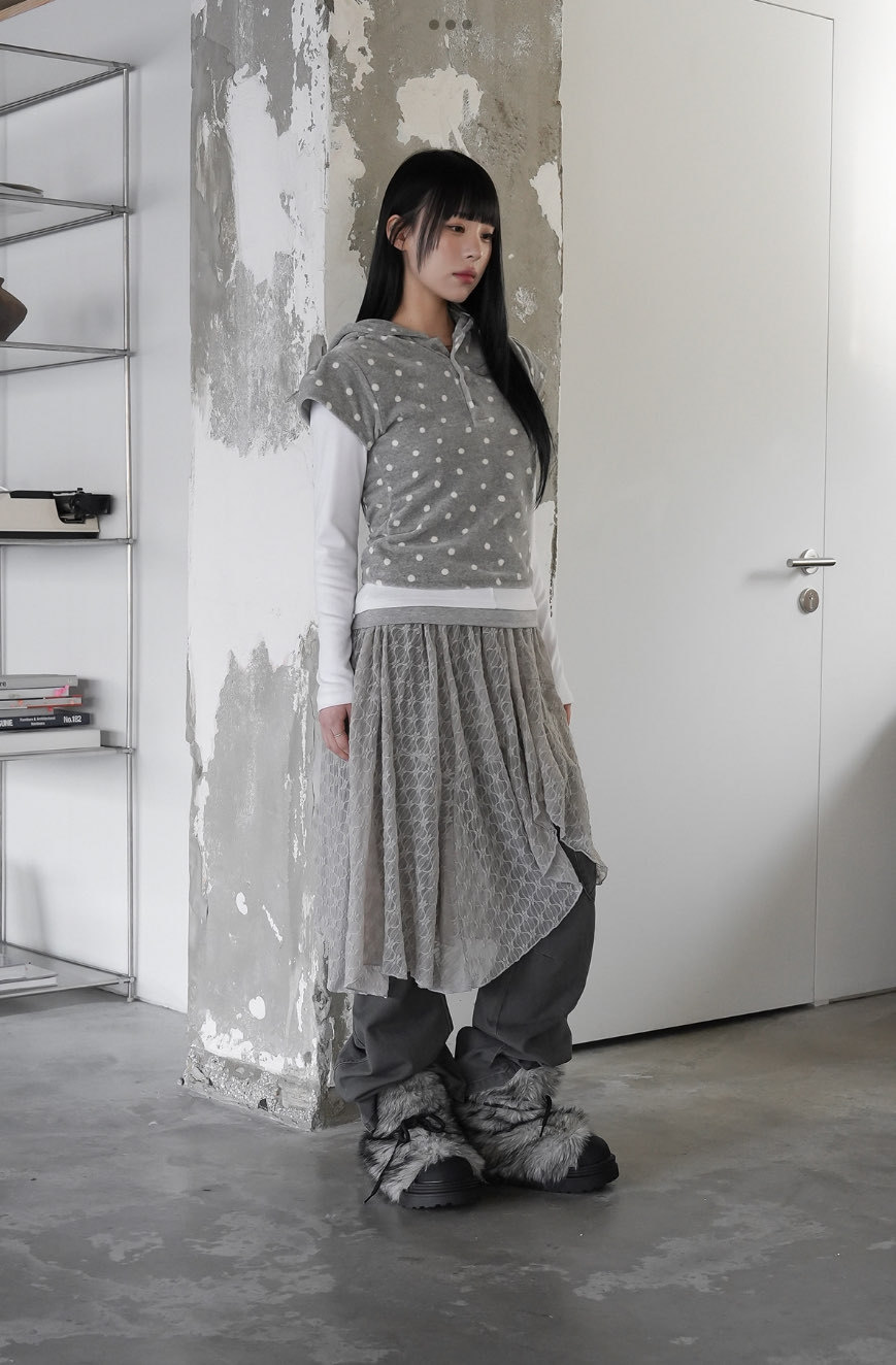 [Preorder 1st Drop Price] C2106 Lunaria Drift Skirt