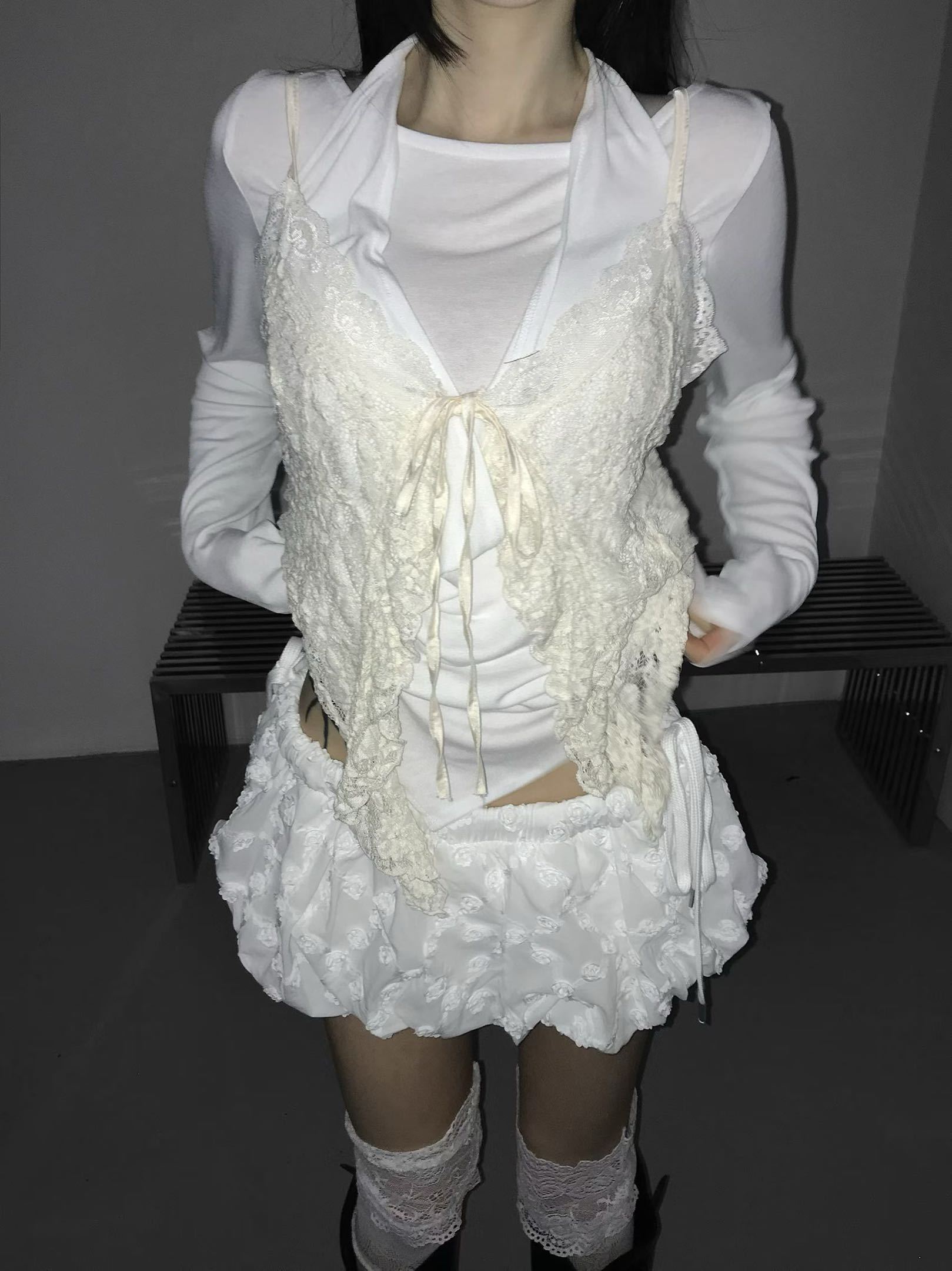 [Preorder 1st Drop Price] C2107 Noirlette Veil Camisole