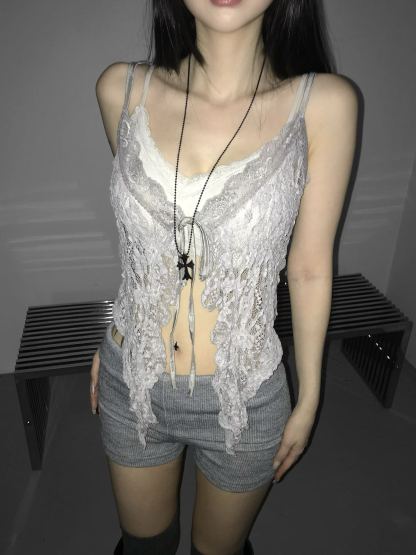 [Preorder 1st Drop Price] C2107 Noirlette Veil Camisole