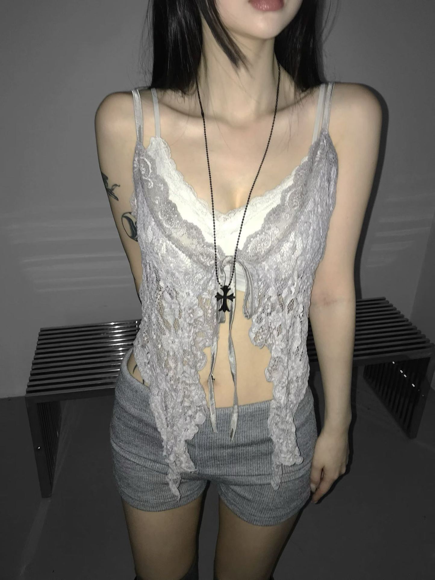 [Preorder 1st Drop Price] C2107 Noirlette Veil Camisole