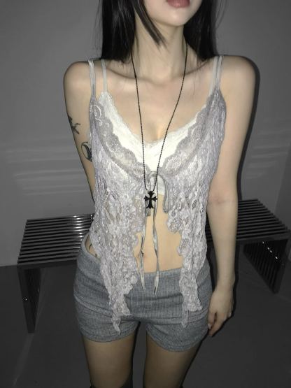 [Preorder 1st Drop Price] C2107 Noirlette Veil Camisole