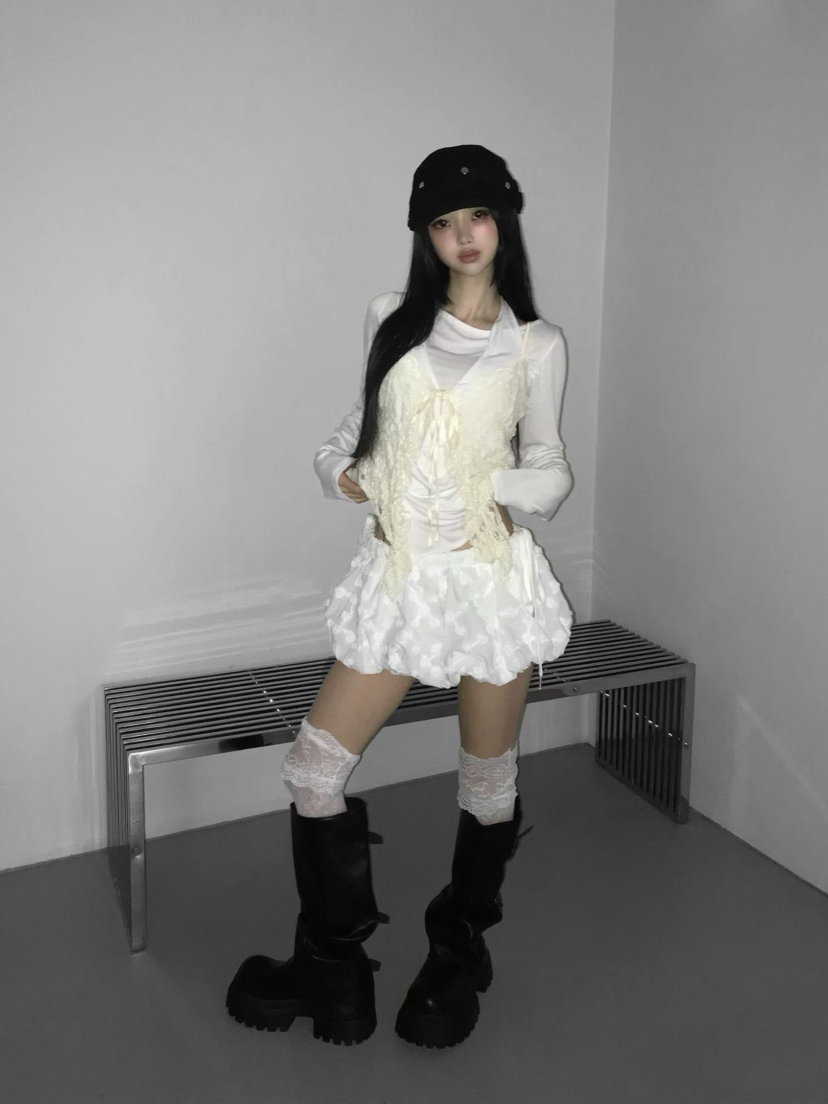 [Preorder 1st Drop Price] C2107 Noirlette Veil Camisole