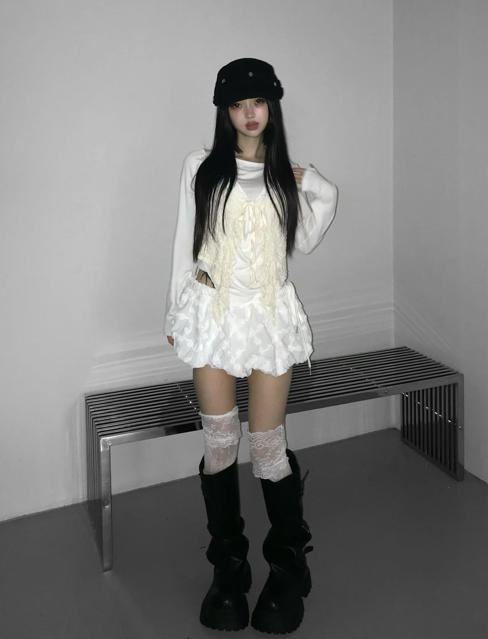 [Preorder 1st Drop Price] C2107 Noirlette Veil Camisole