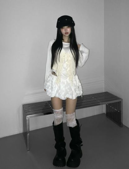 [Preorder 1st Drop Price] C2107 Noirlette Veil Camisole