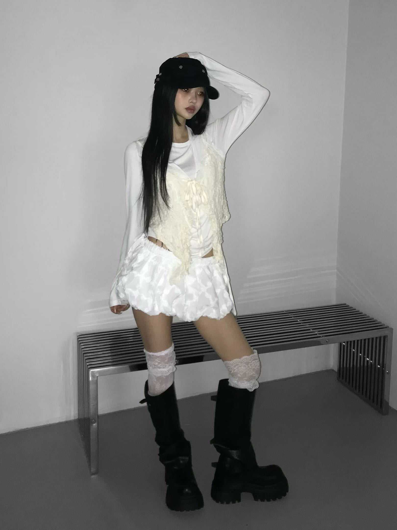 [Preorder 1st Drop Price] C2107 Noirlette Veil Camisole