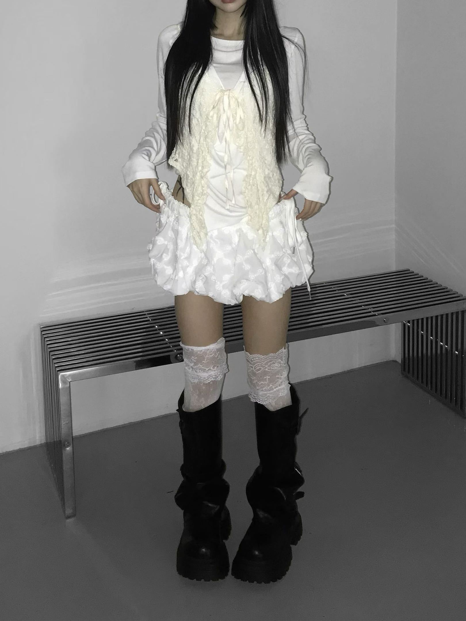 [Preorder 1st Drop Price] C2107 Noirlette Veil Camisole