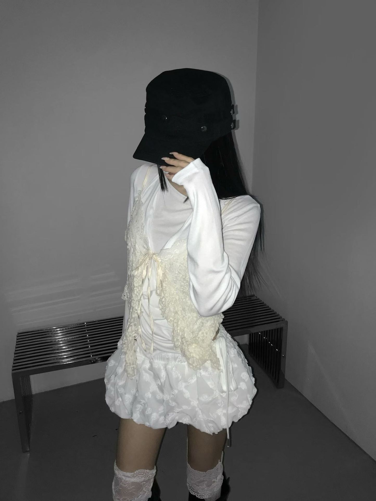 [Preorder 1st Drop Price] C2107 Noirlette Veil Camisole