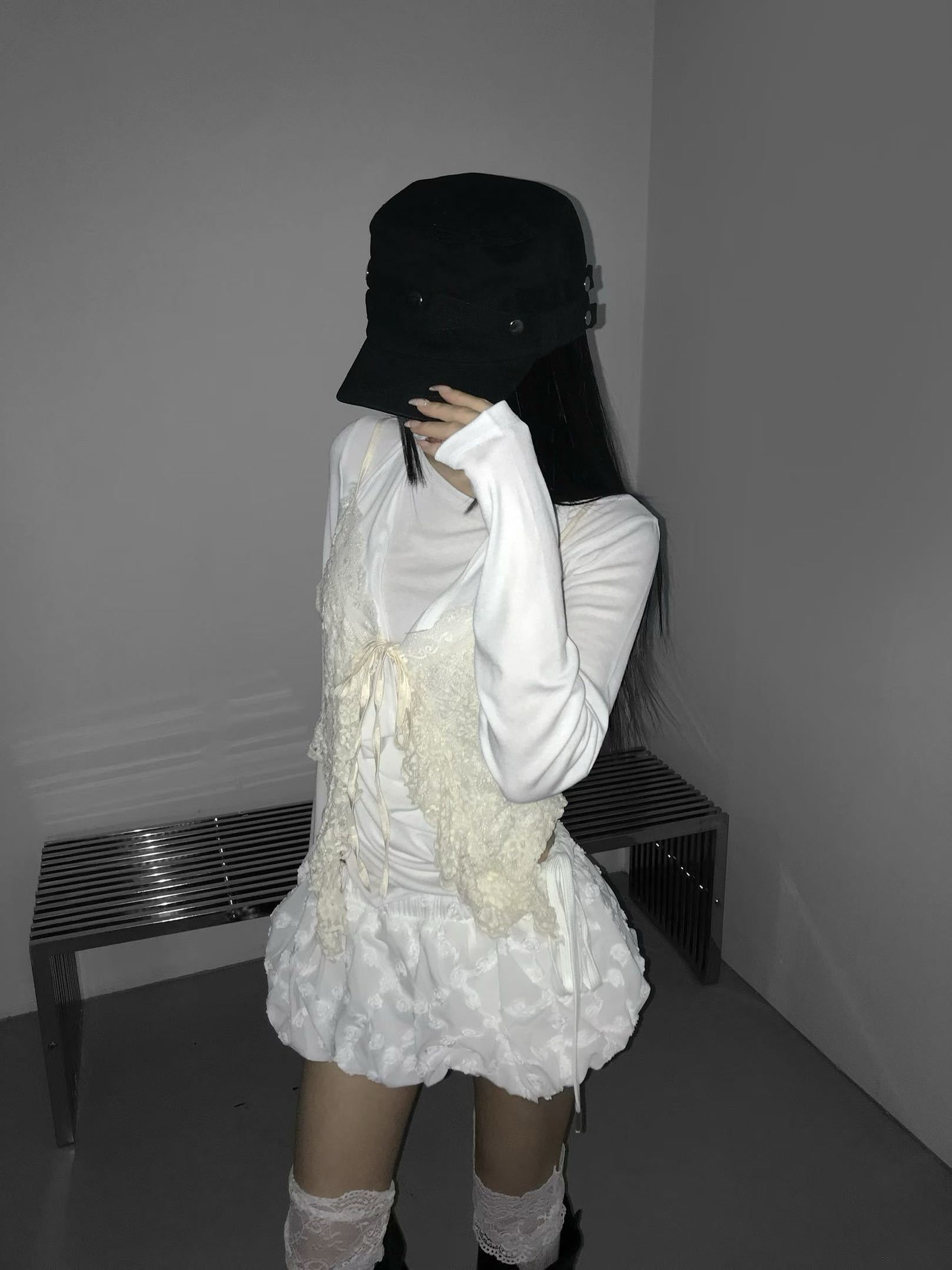 [Preorder 1st Drop Price] C2107 Noirlette Veil Camisole