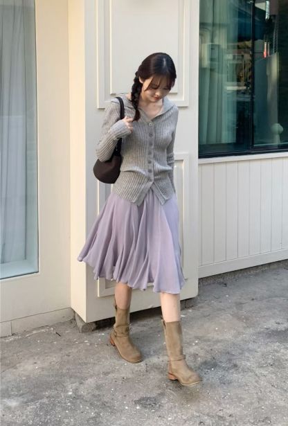 [Preorder 1st Drop Price] C2202 Flutter Midi Skirt