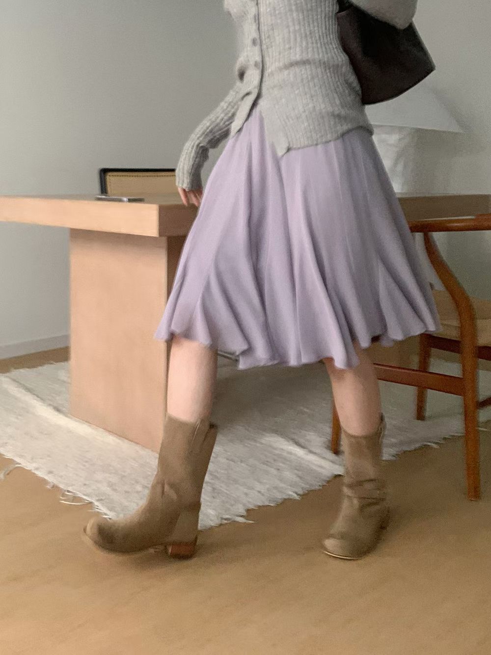 [Preorder 1st Drop Price] C2202 Flutter Midi Skirt