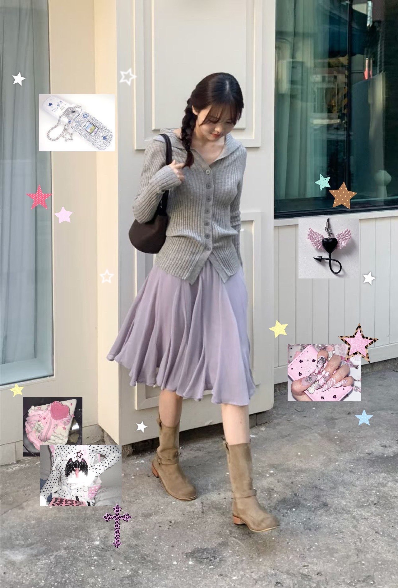 [Preorder 1st Drop Price] C2202 Flutter Midi Skirt