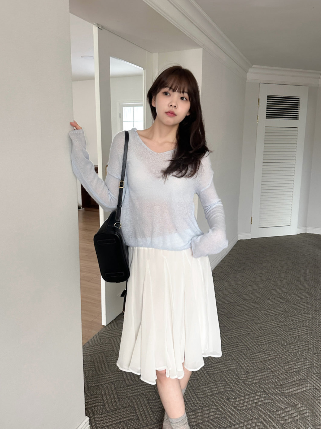 [Preorder 1st Drop Price] C2202 Flutter Midi Skirt