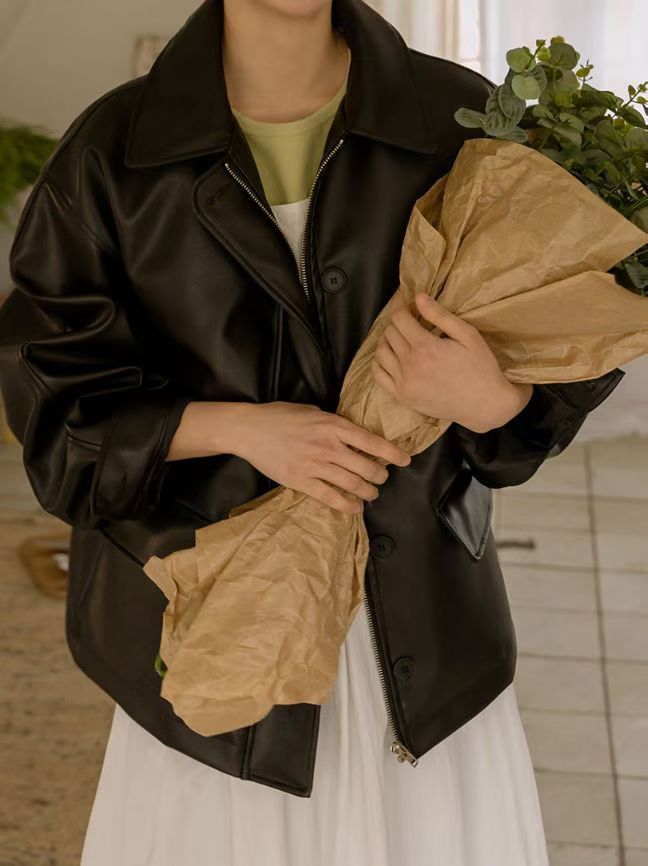 [Preorder 1st Drop Price] C2204 Drift Leather Jacket