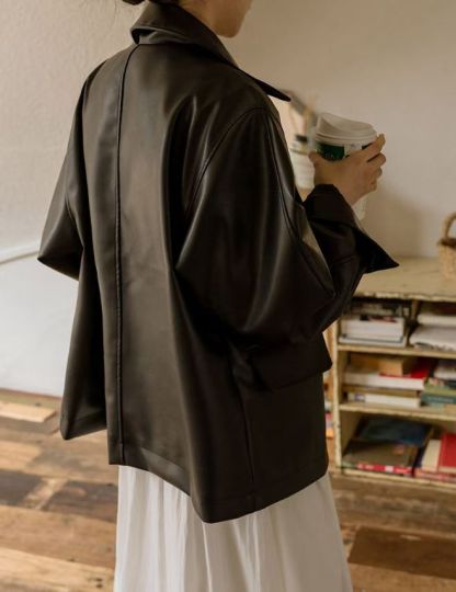 [Preorder 1st Drop Price] C2204 Drift Leather Jacket